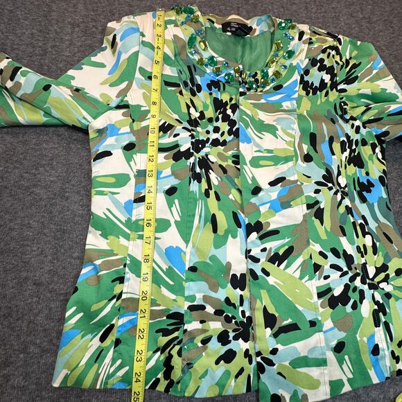 Trenz by Theresa Rena Open Front Blazer Size XL - Picture 4 of 9